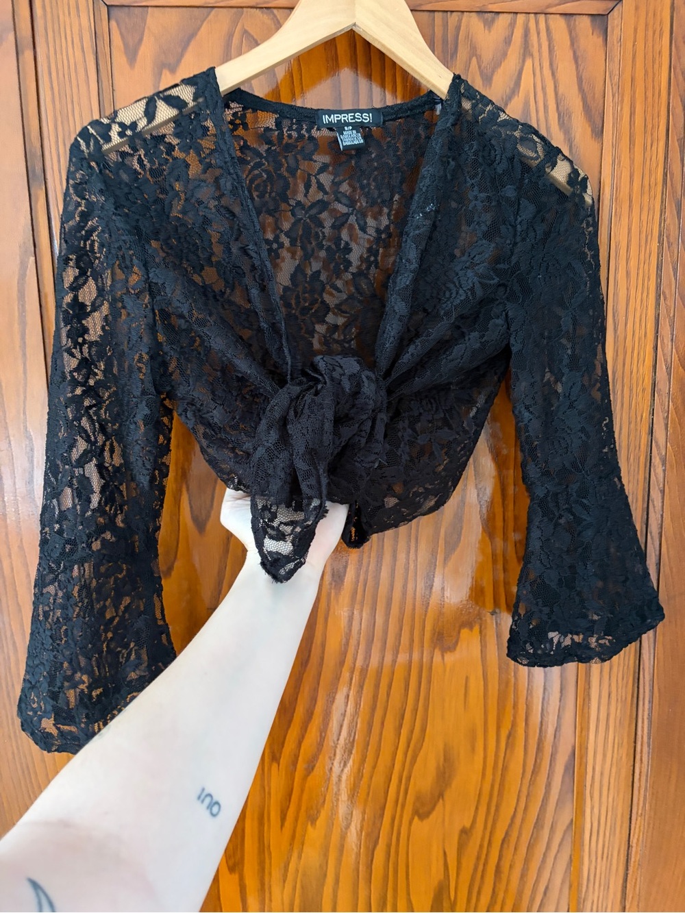 Lace Bell sleeves Top